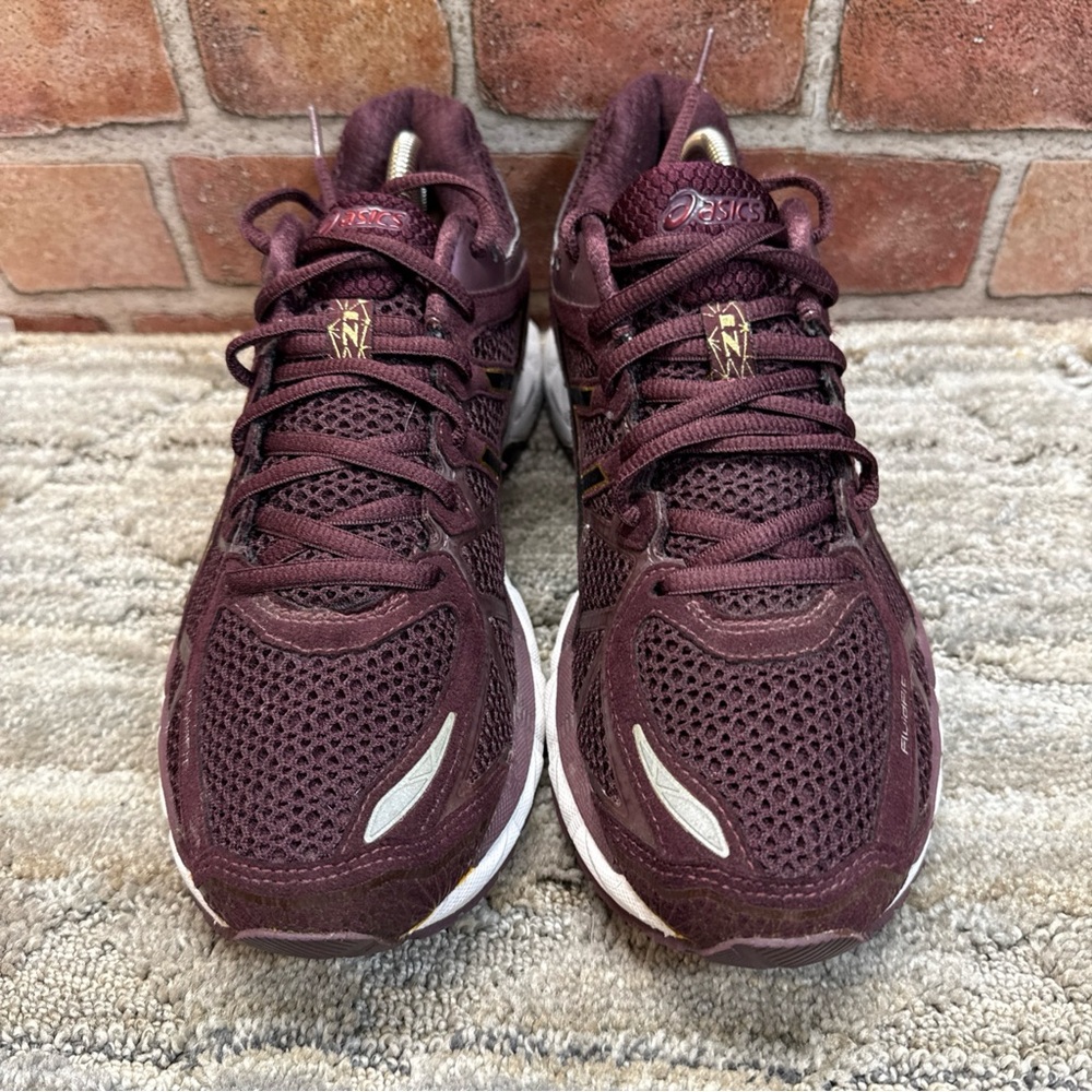 ASICS gel-kayano 21 women’s Sz 9 burgundy - Picture 2 of 13
